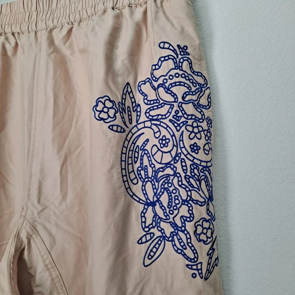 NWOT Free People Baller embroidered pants